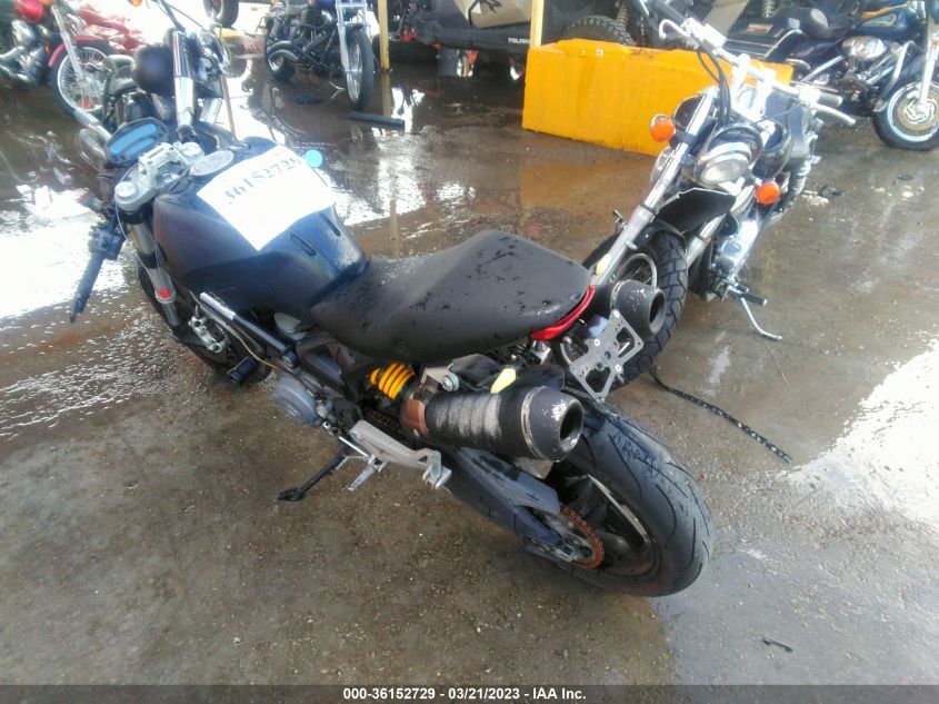 2012 DUCATI MONSTER 696 - ZDM1RADN3CB060969