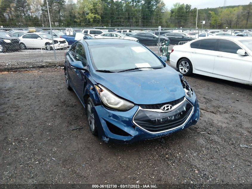 2014 HYUNDAI ELANTRA COUPE - KMHDH6AH4EU026291