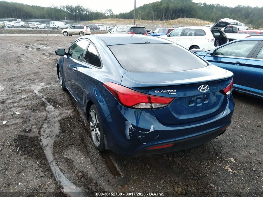 2014 HYUNDAI ELANTRA COUPE - KMHDH6AH4EU026291