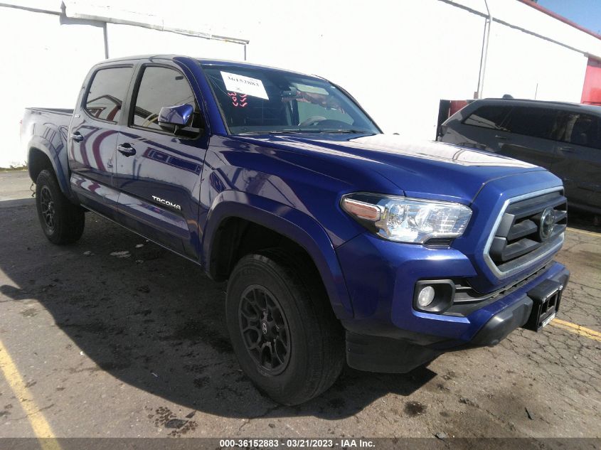 2022 TOYOTA TACOMA 4WD SR/SR5/TRD SPORT - 3TMCZ5AN5NM473312