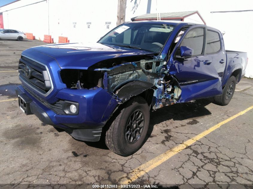 2022 TOYOTA TACOMA 4WD SR/SR5/TRD SPORT - 3TMCZ5AN5NM473312