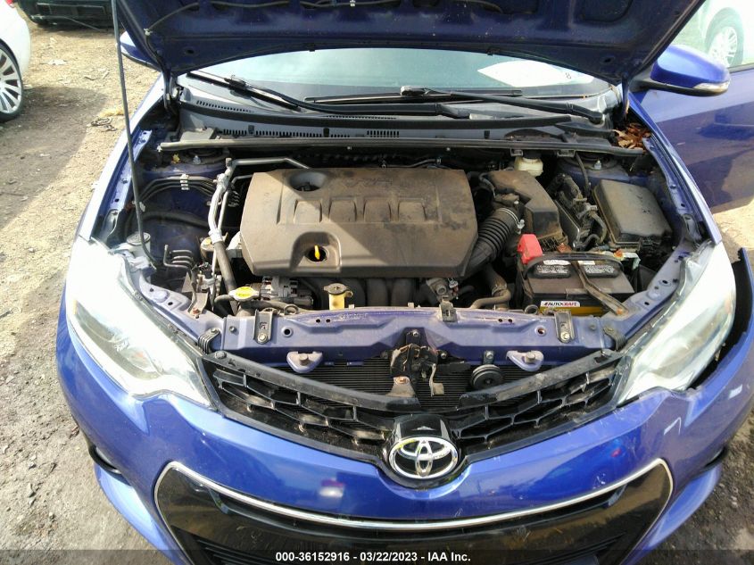 2015 TOYOTA COROLLA L/LE/S/S PLUS/LE PLUS - 2T1BURHE9FC230555