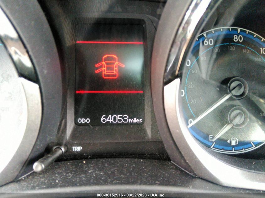 2015 TOYOTA COROLLA L/LE/S/S PLUS/LE PLUS - 2T1BURHE9FC230555