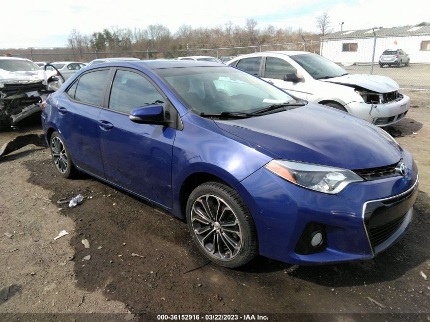 2015 TOYOTA COROLLA L/LE/S/S PLUS/LE PLUS - 2T1BURHE9FC230555