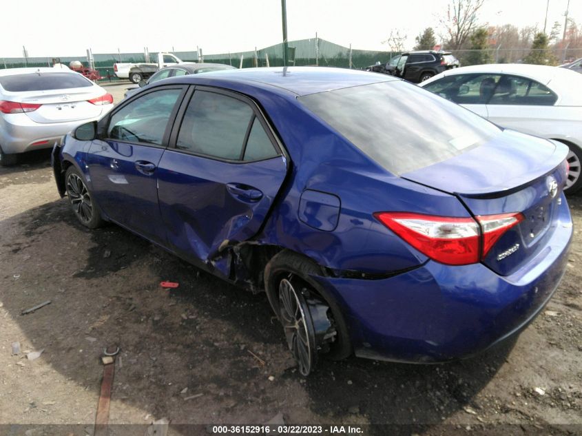 2015 TOYOTA COROLLA L/LE/S/S PLUS/LE PLUS - 2T1BURHE9FC230555