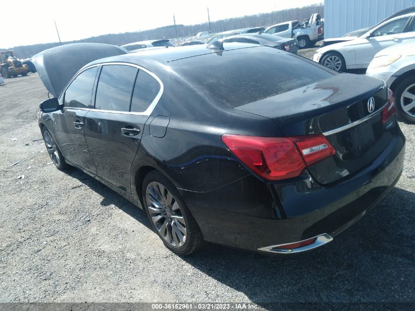 2016 ACURA RLX ADVANCE PKG - JH4KC1F97GC001813