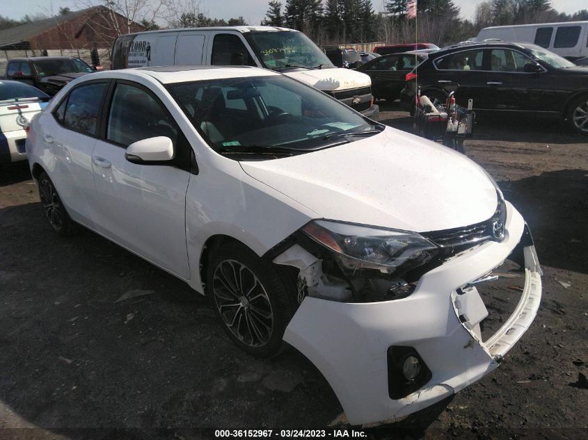 2016 TOYOTA COROLLA L/LE/S/S PLUS/LE PLUS - 2T1BURHE6GC674509