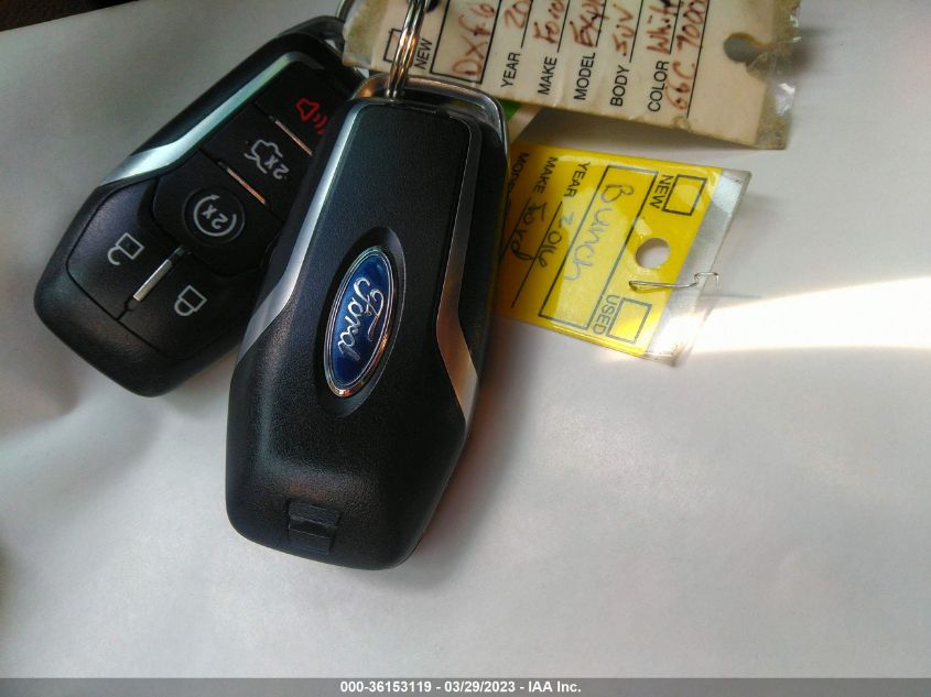 2016 FORD EXPLORER LIMITED - 1FM5K8FH9GGC70000