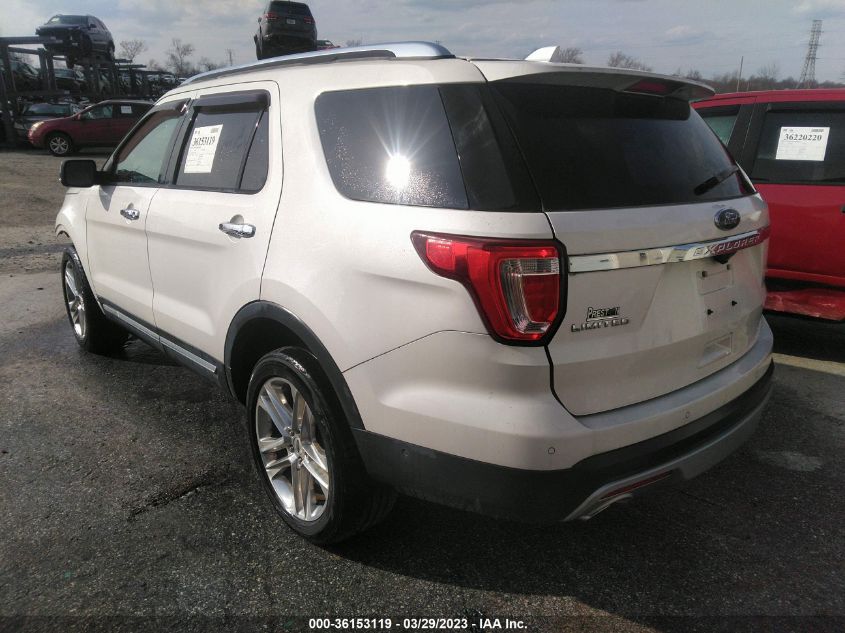 2016 FORD EXPLORER LIMITED - 1FM5K8FH9GGC70000