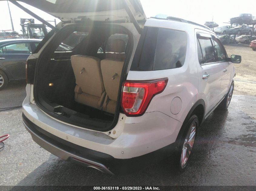 2016 FORD EXPLORER LIMITED - 1FM5K8FH9GGC70000