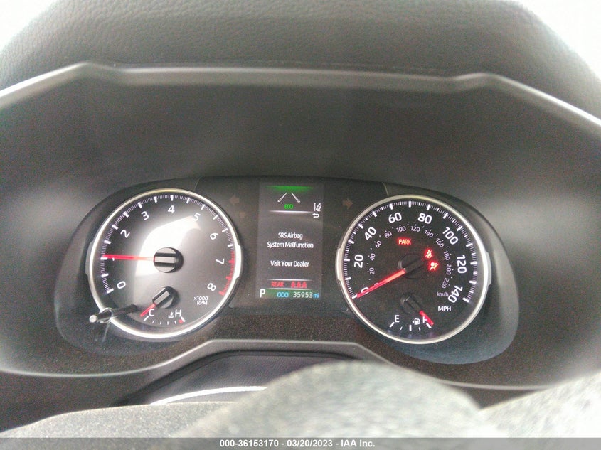 VIN 2T3H1RFVXKC008565 2019 TOYOTA RAV4 LE
