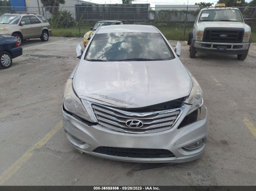 2013 HYUNDAI AZERA KMHFG4JG8DA221222