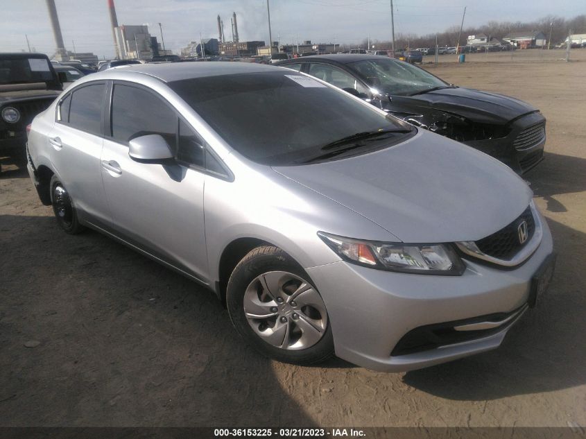 2013 HONDA CIVIC SDN LX - 19XFB2F59DE097814