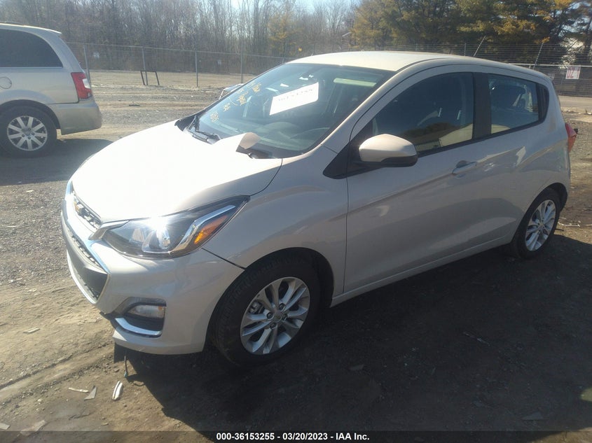 VIN KL8CD6SA1MC718082 2021 CHEVROLET SPARK 1LT