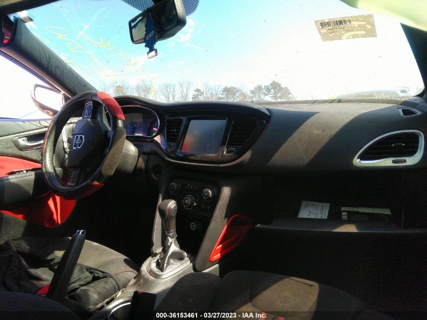 2013 DODGE DART RALLYE - 1C3CDFBA8DD106497