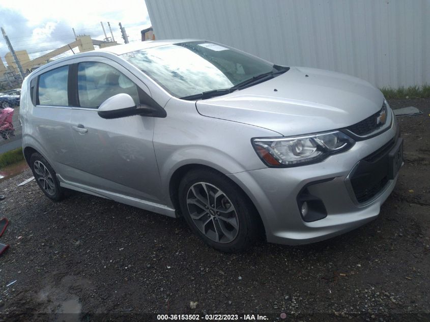 2017 CHEVROLET SONIC LT - 1G1JD6SG2H4124581