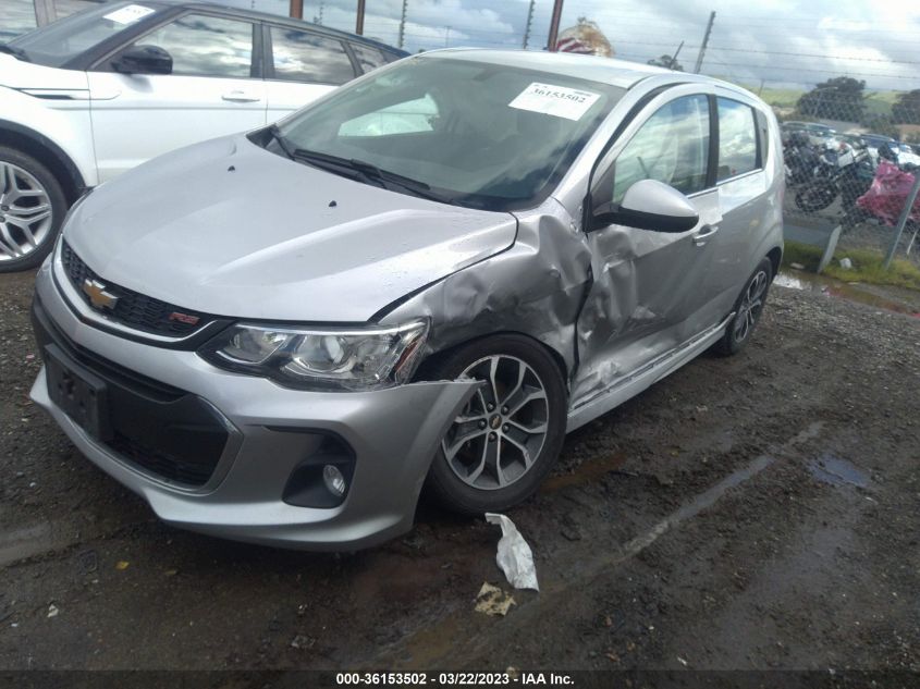 2017 CHEVROLET SONIC LT - 1G1JD6SG2H4124581