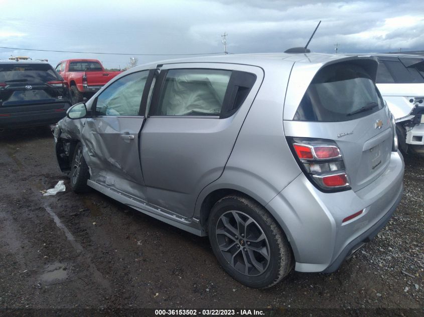 2017 CHEVROLET SONIC LT - 1G1JD6SG2H4124581