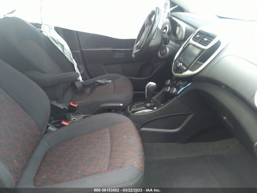 2017 CHEVROLET SONIC LT - 1G1JD6SG2H4124581