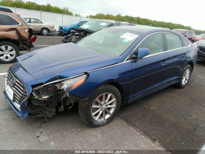 VIN 5NPE24AF0KH770411 2019 HYUNDAI SONATA SE