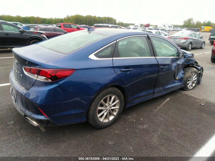 VIN 5NPE24AF0KH770411 2019 HYUNDAI SONATA SE