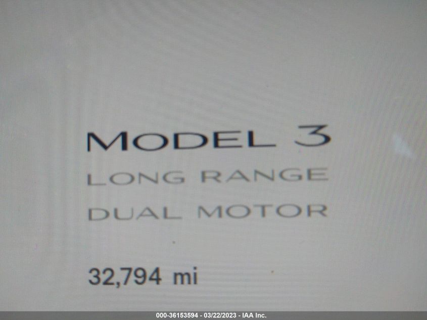 2020 TESLA MODEL 3 LONG RANGE - 5YJ3E1EB3LF638666