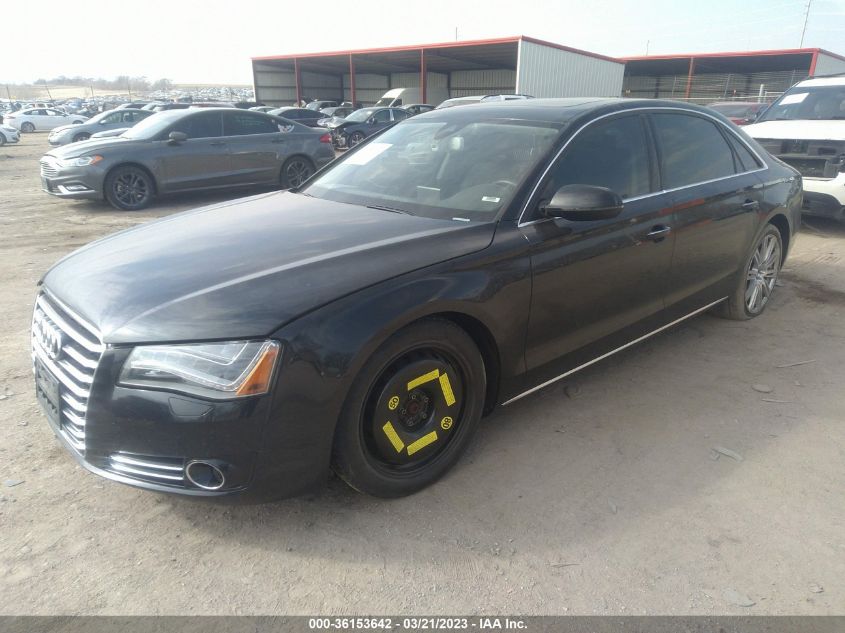 2013 AUDI A8 L 4.0L WAUR2AFD6DN024407