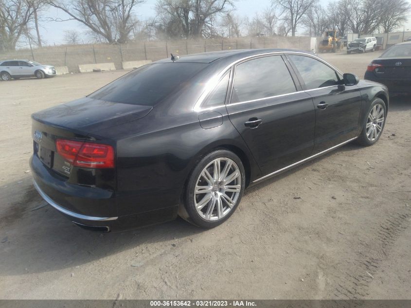 2013 AUDI A8 L 4.0L WAUR2AFD6DN024407