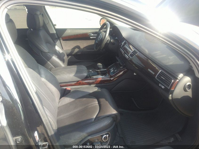 2013 AUDI A8 L 4.0L WAUR2AFD6DN024407