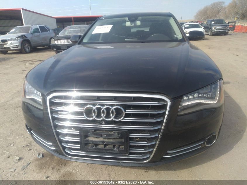 2013 AUDI A8 L 4.0L WAUR2AFD6DN024407