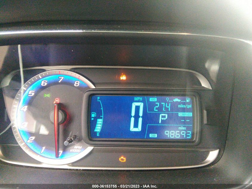 2015 CHEVROLET TRAX LTZ - 3GNCJTSBXFL245269