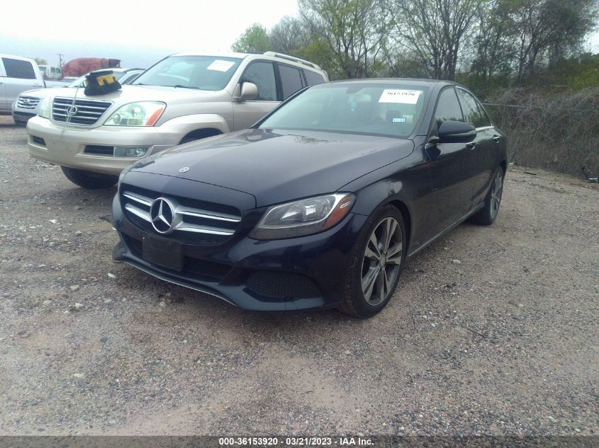 VIN 55SWF4JB3JU273127 2018 MERCEDES-BENZ C-CLASS C 300