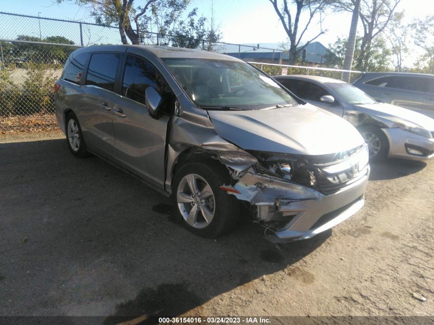 2018 HONDA ODYSSEY EX-L - 5FNRL6H77JB084176