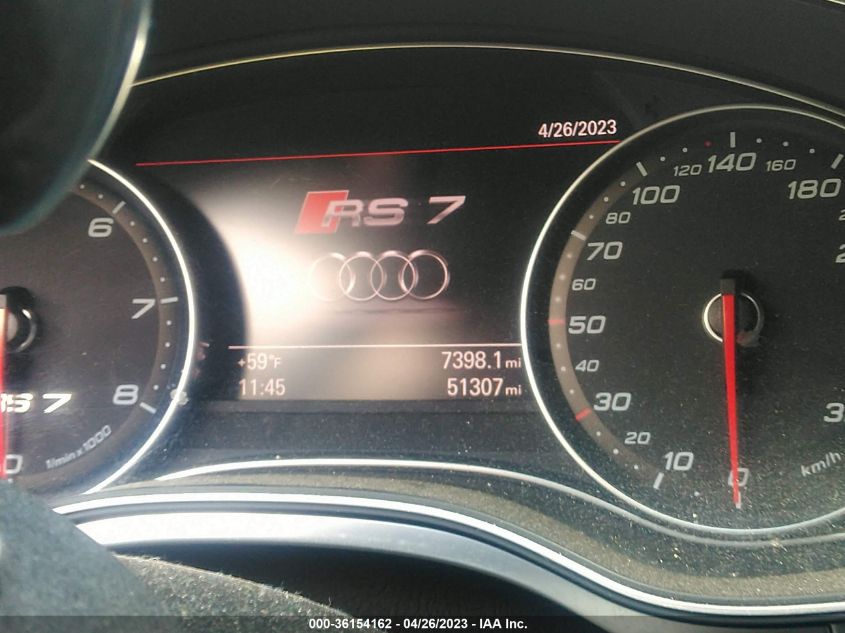 2015 AUDI RS 7 - WUAW2DFC5FN900324