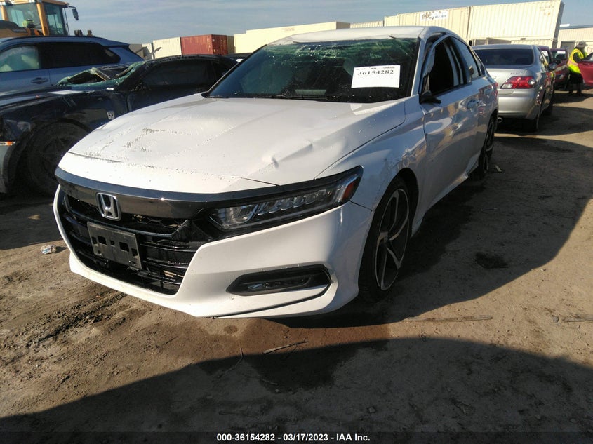 VIN 1HGCV1F31KA166385 2019 HONDA ACCORD SEDAN SPORT 1.5T