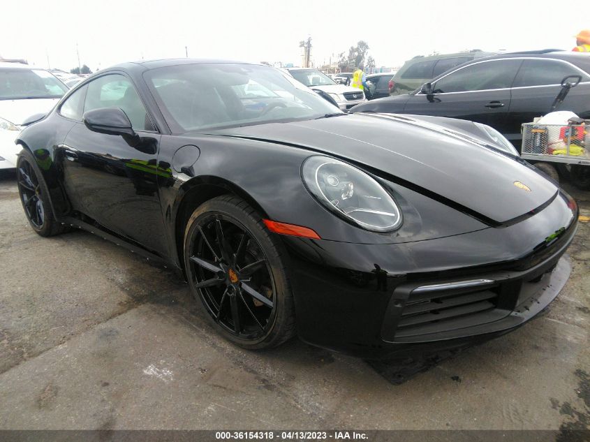 2020 PORSCHE 911, VIN: WP0AA2A93LS206285