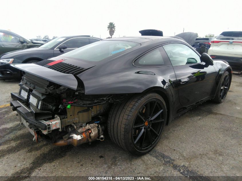 2020 PORSCHE 911 CARRERA - WP0AA2A93LS206285