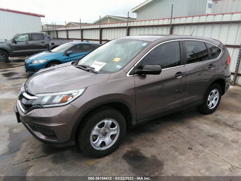 2015 HONDA CR-V LX - 3CZRM3H32FG701021