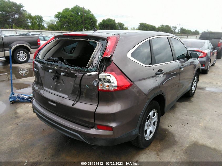 2015 HONDA CR-V LX - 3CZRM3H32FG701021