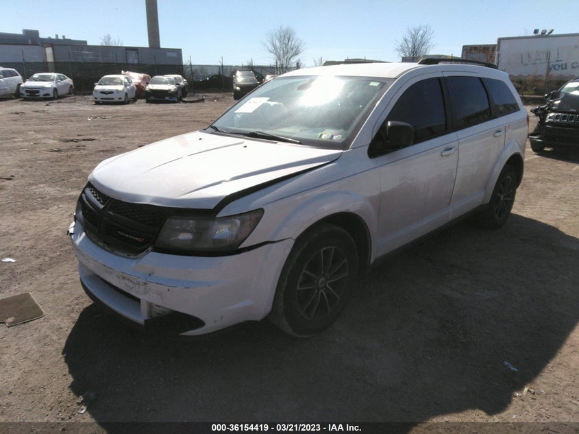 VIN 3C4PDCAB7JT529602 2018 DODGE JOURNEY SE