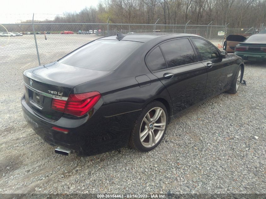 2013 BMW 7 SERIES 750LI - WBAYE8C52DD133512