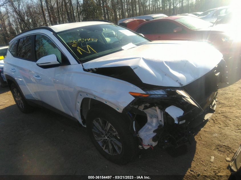 2022 HYUNDAI TUCSON HYBRID BLUE - KM8JBCA15NU030906