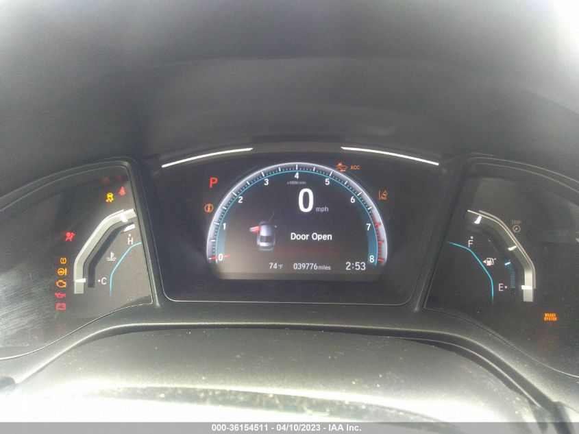 2019 HONDA CIVIC SEDAN LX - 2HGFC2F60KH514505