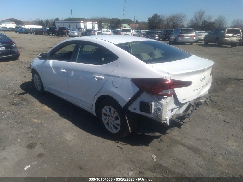 VIN 5NPD74LF5KH473337 2019 HYUNDAI ELANTRA SE