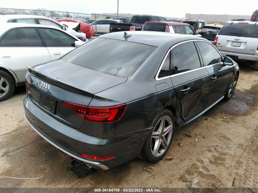 2019 AUDI S4 PREMIUM PLUS WAUB4AF48KA113895