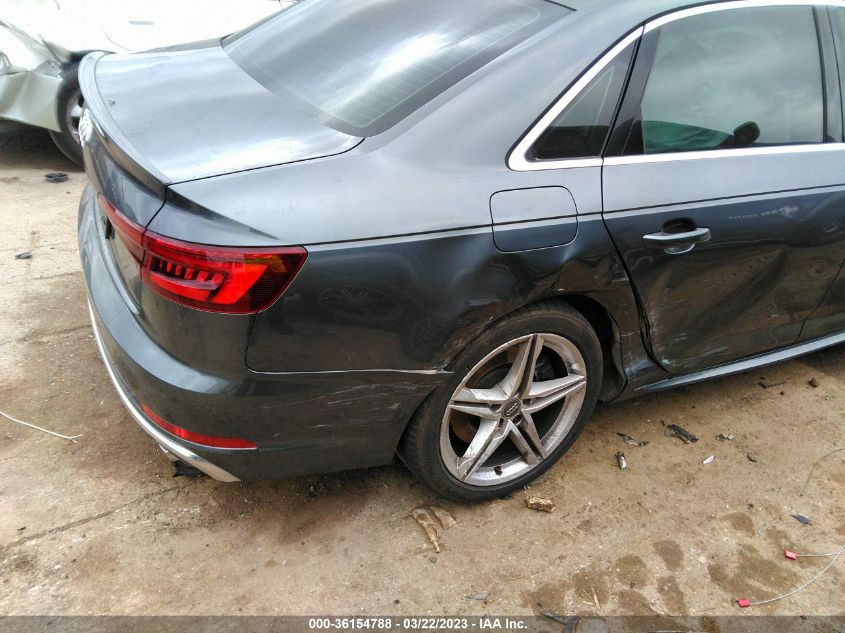 2019 AUDI S4 PREMIUM PLUS WAUB4AF48KA113895