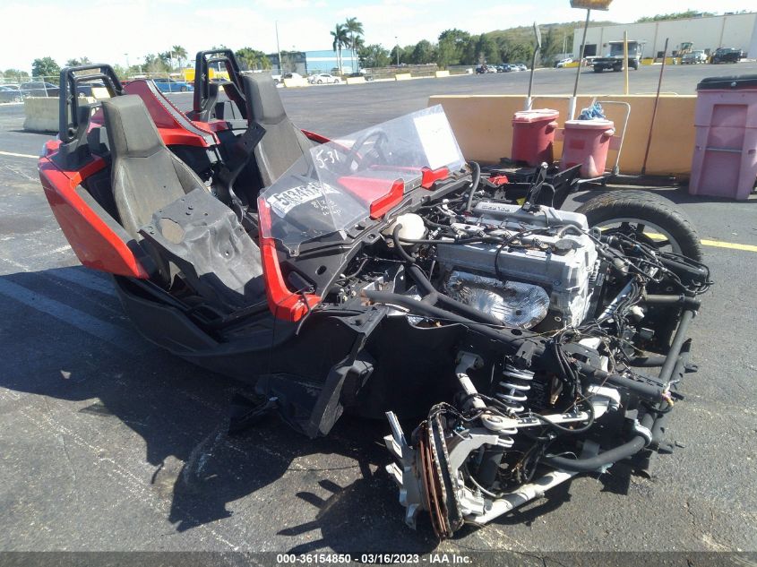 Wrecked polaris deals slingshot