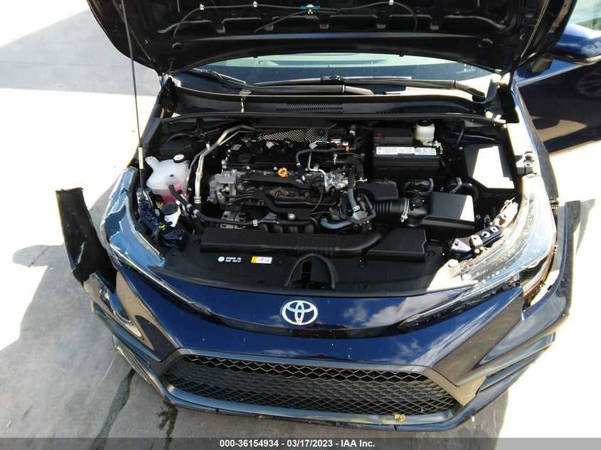 VIN 5YFS4MCE3NP100389 2022 TOYOTA COROLLA SE/SE NIGHTSHADE/APEX SE