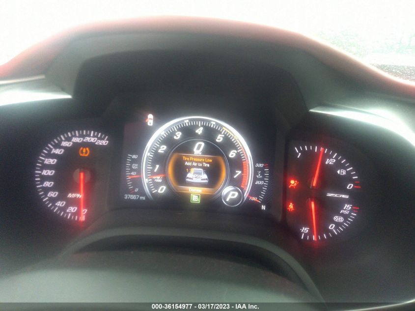 2016 CHEVROLET CORVETTE Z06 3LZ - 1G1YU2D65G5601797