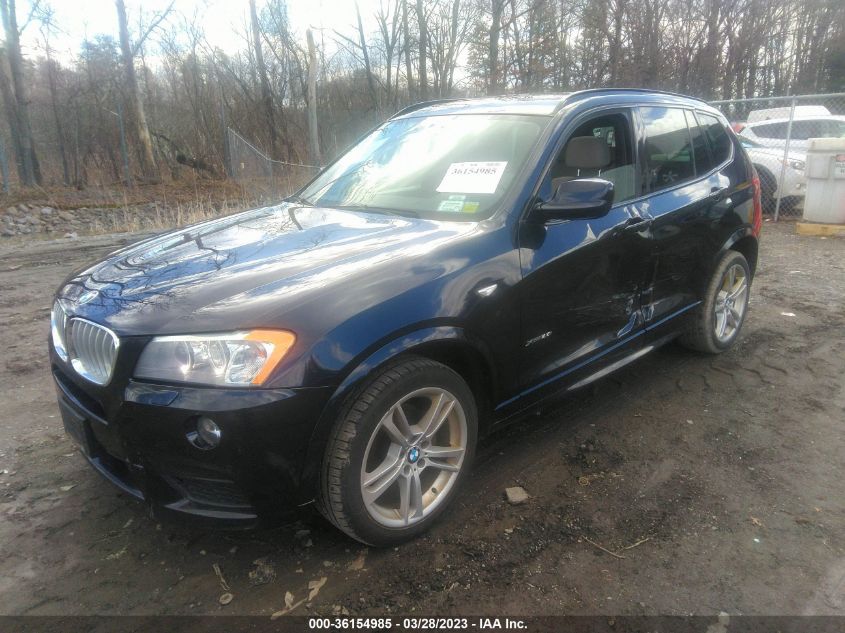 2014 BMW X3 XDRIVE28I - 5UXWX9C5XE0D16662